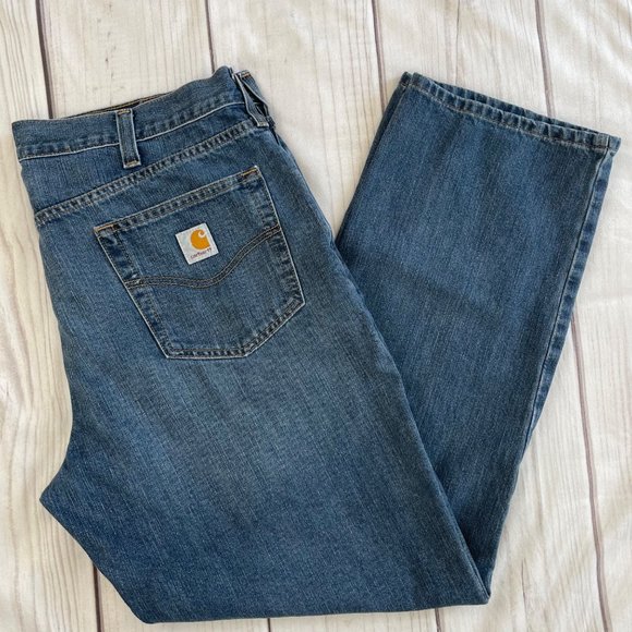 Carhartt Other - Carhartt Mens Relaxed Fit straight leg Denim Jeans blue size 38x32